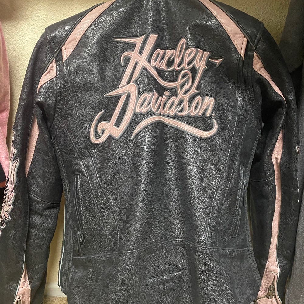 XS/S Harley Davidson Leather Jacket